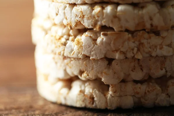 Round rice crisp breads — Stock Photo, Image