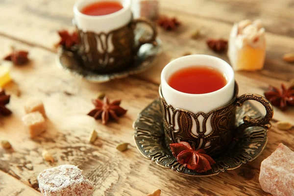 Composición del té fresco —  Fotos de Stock