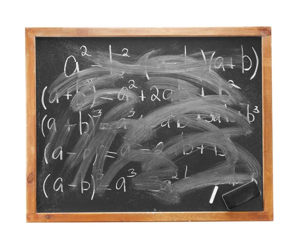 Tomma skolan blackboard bakgrund — Stockfoto