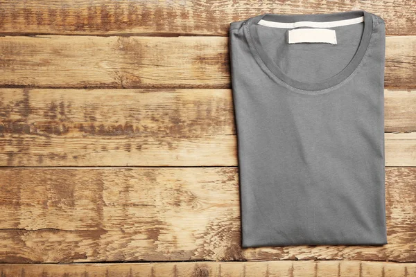 Blank grey t-shirt — Stock Photo, Image