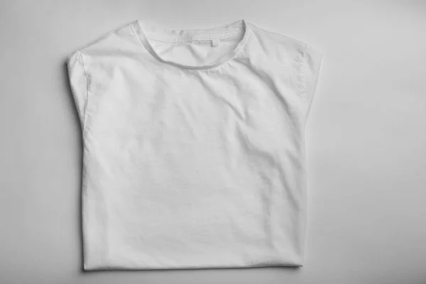 Beyaz boş t-shirt — Stok fotoğraf