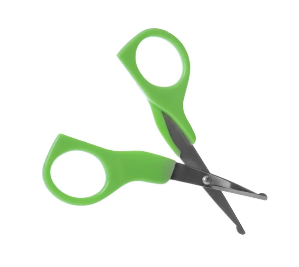 Baby scissors, isolated — Stock Photo, Image