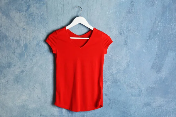 T-shirt blanc rouge — Photo