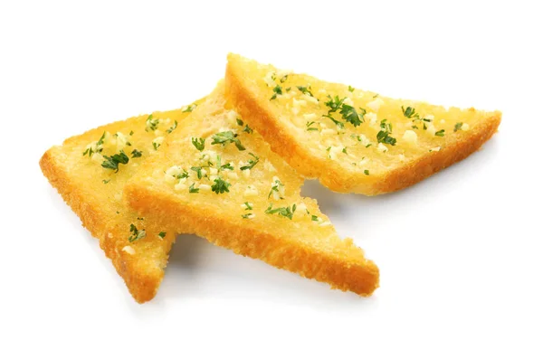 Garlic French bread slices — Stock Image Garlic French bread slices Stock Picture