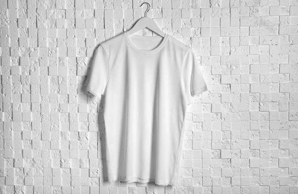 T-shirt putih kosong — Stok Foto