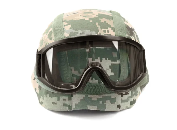 Singolo casco militare — Foto Stock