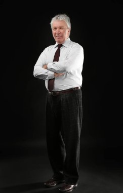 Siyah üst düzey iş adamı