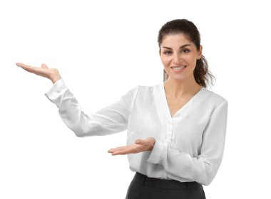 genç güzel iş kadını