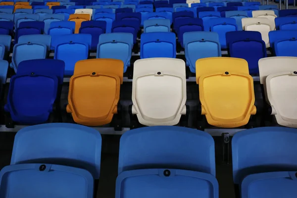 Asientos vacíos en el estadio — Foto de Stock