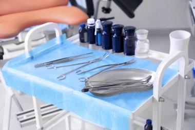 Doktor masada jinekolojik araçları