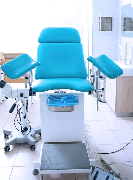 Gynecological room with chair — Stock Photo, Image