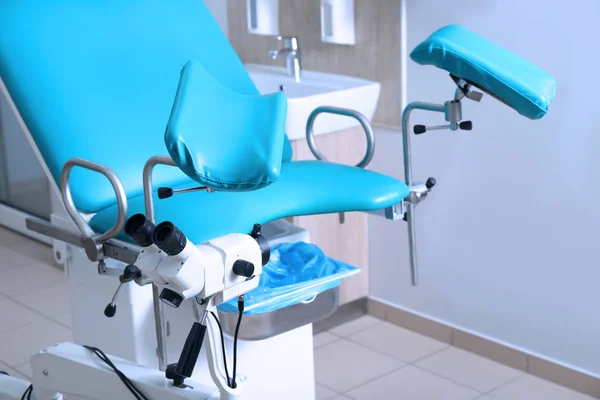 Gynecological room with chair — Stock Photo, Image