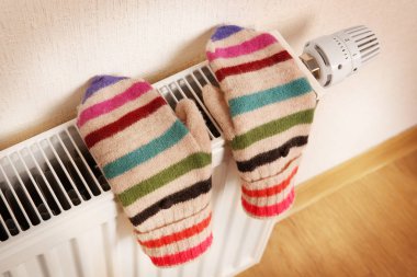 Radyatör örme eldivenli 