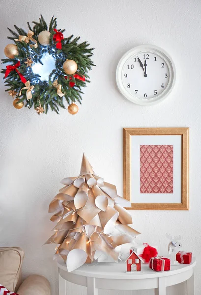 Handmade Christmas tree — Stock Photo, Image