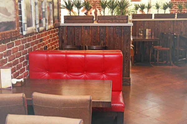 현대식 카페의 내부 — 스톡 사진
