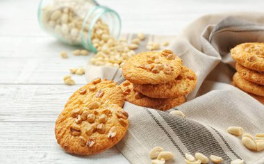 Fıstık çerez ile kompozisyon