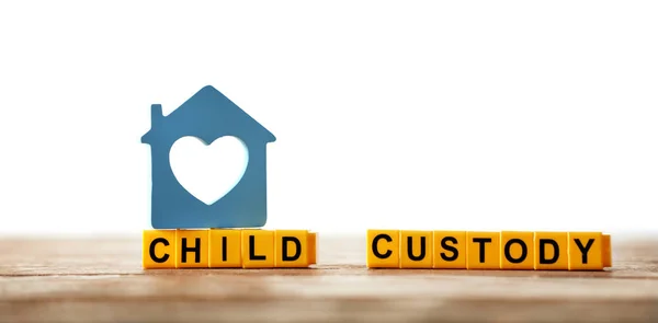 Texto CHILD CUSTODY — Foto de Stock