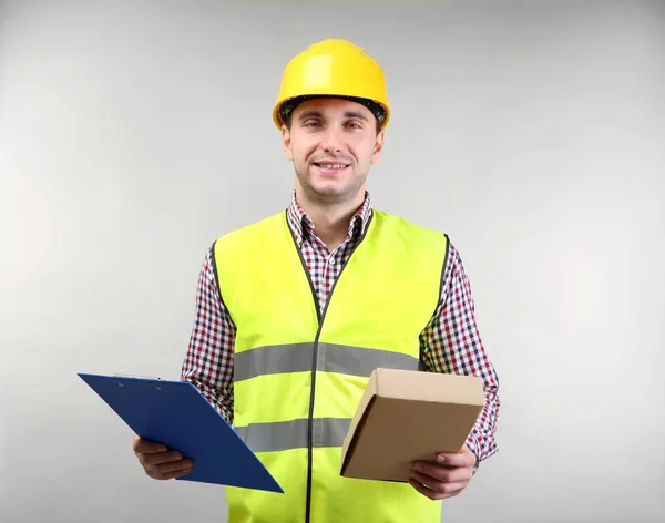 Handsome warehouse worker — Stock Photo, Image