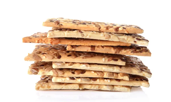 Pile de biscuits aux céréales — Photo