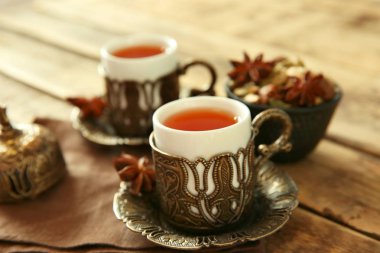 Taze çay kompozisyon