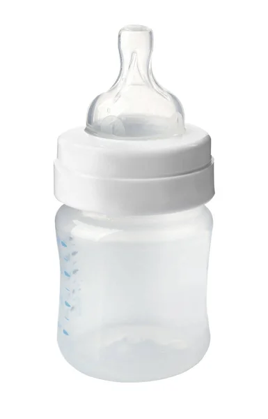 Pequena garrafa de bebê — Fotografia de Stock