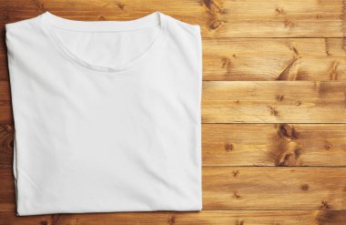 Boş beyaz t-shirt