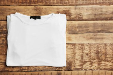 Boş beyaz t-shirt