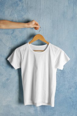 Boş beyaz t-shirt