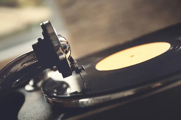 Old gramophone player — Stock Photo, Image