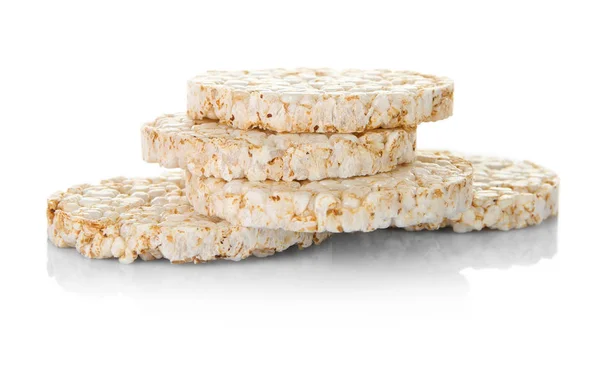 Montón de galletas de arroz — Foto de Stock