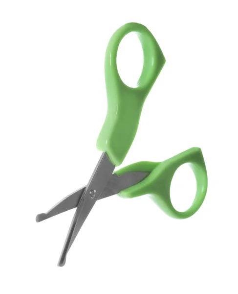 Baby scissors on white — Stock Photo, Image