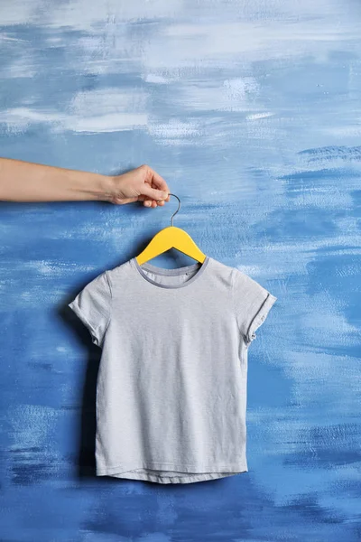 Üres color t-shirt — Stock Fotó