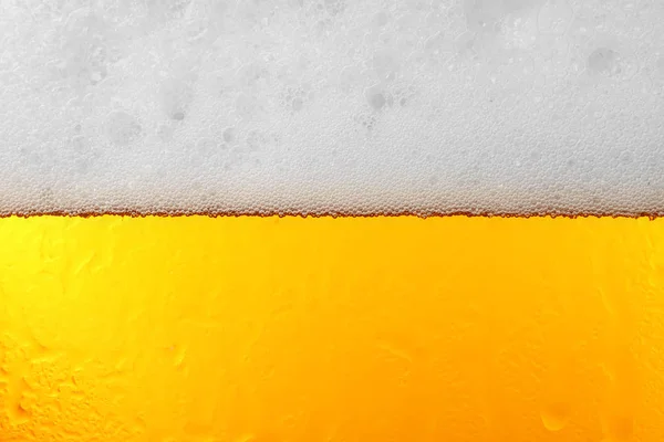 Light beer bubbles — Stock Photo, Image