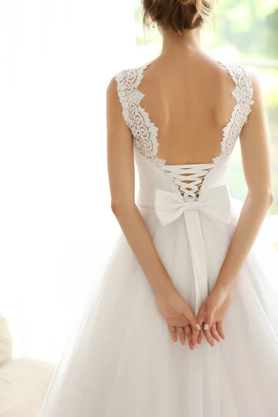 Bride in a  wedding dress — Stock Photo, Image