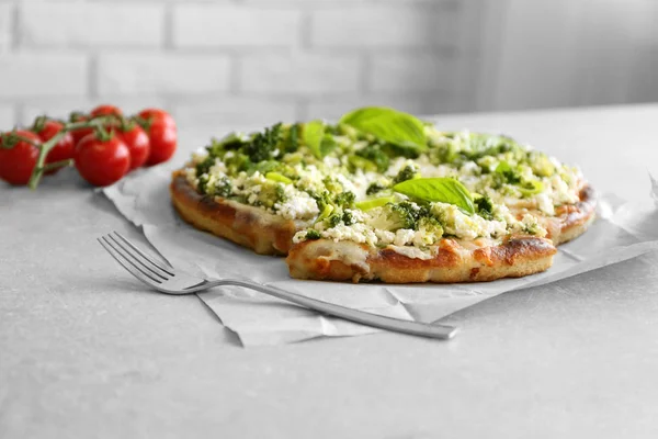 채식 이탈리아 피자 — 스톡 사진