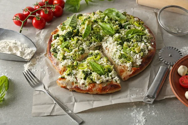 Pizza italiana vegetariana —  Fotos de Stock