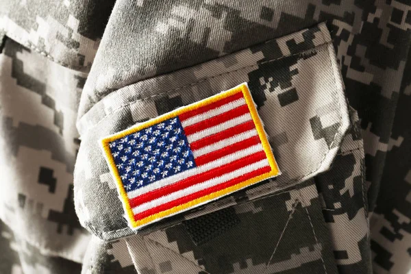 Uniforme do exército dos EUA — Fotografia de Stock