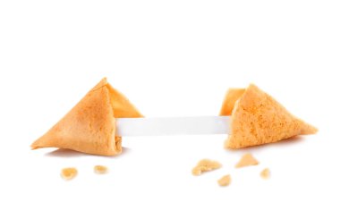 şans kurabiyesi boş mesaj ile