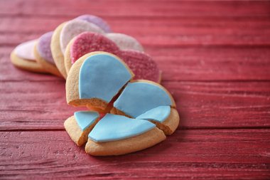 kalp şekilli kurabiye 