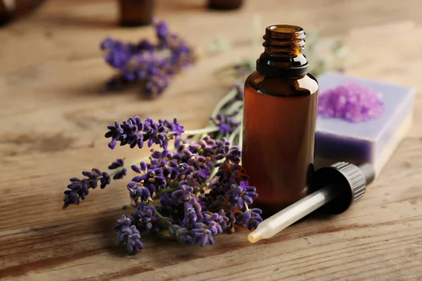 Bottle with aroma oil — Stock Photo, Image