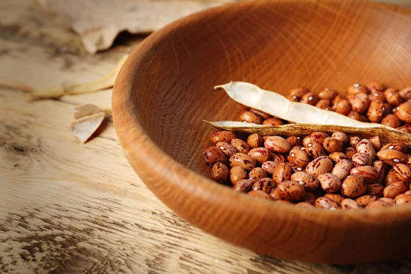 Brown haricot beans — Stock Photo, Image