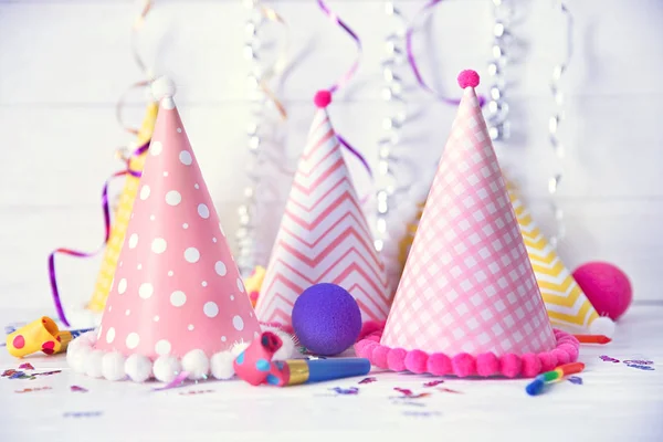 Gorras de fiesta de cumpleaños — Foto de Stock