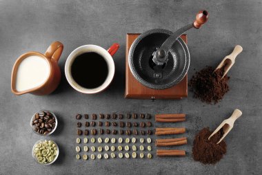 Şeyler kahve hazırlama