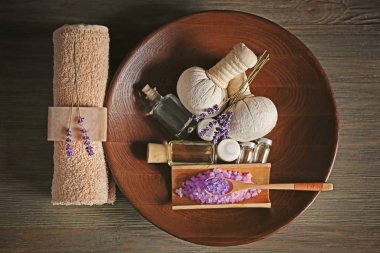 Güzel spa kompozisyonu