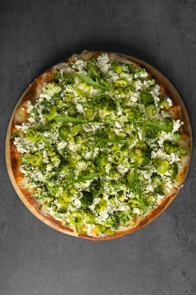 Vegetáriánus olasz Pizza — Stock Fotó