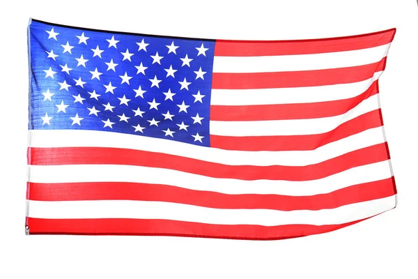 Bandiera americana increspata — Foto Stock