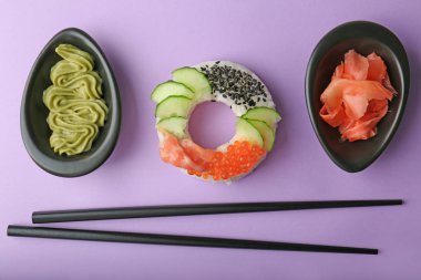 lezzetli suşi halka