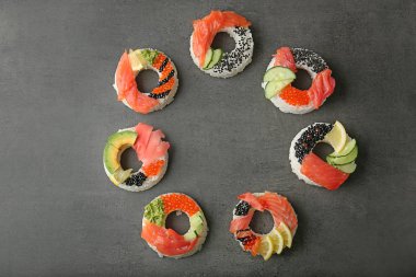 lezzetli suşi çörek 