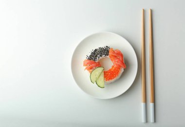 lezzetli suşi halka