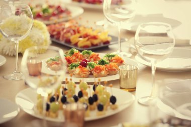 Lezzetli tartlets ile plaka